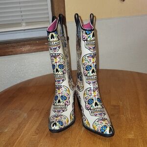 Blazin Roxy Western Style Rubber Boots